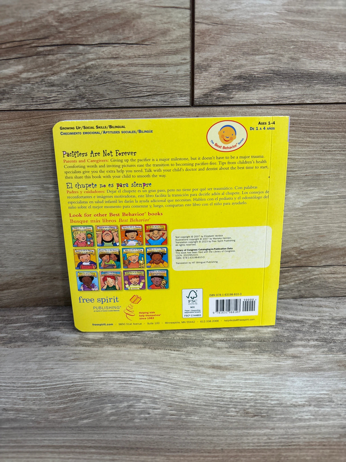 Pacifiers Are Not Forever / El Chupete No Es Para Siempre Board Book - Me n Mommy To Be