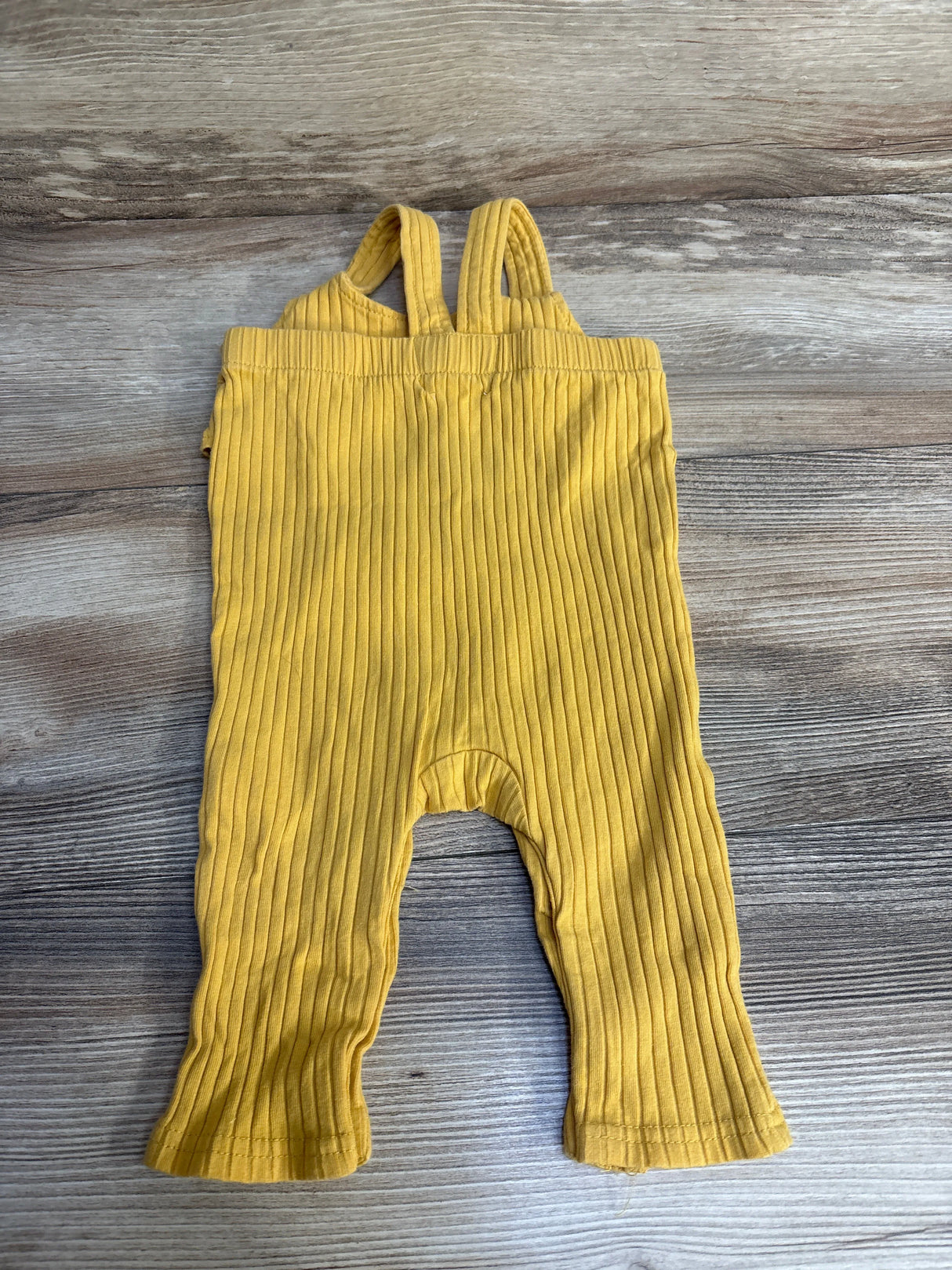 Emily and Oliver Rib Overalls Yellow sz 3-6m - Me n Mommy To Be