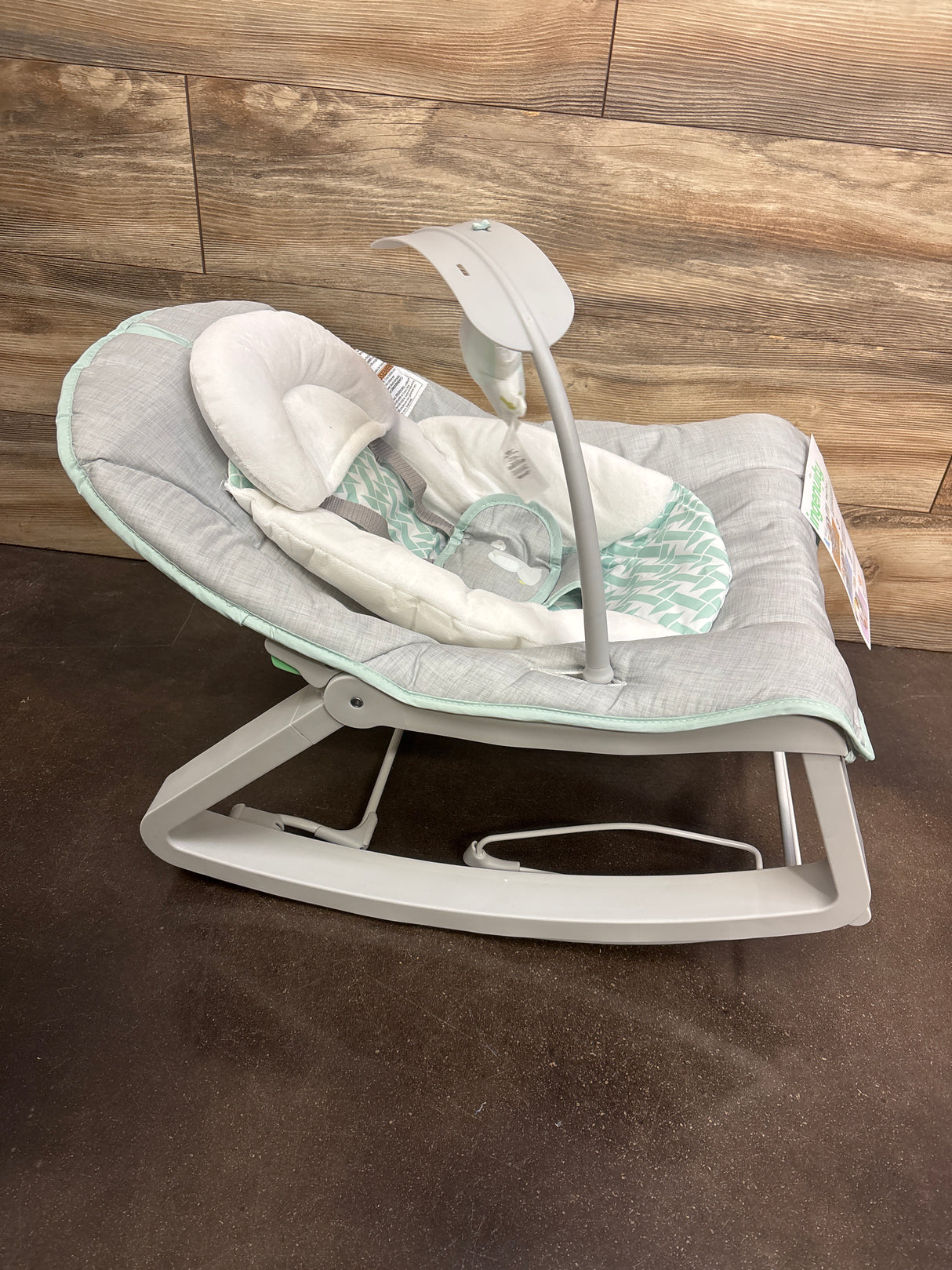 NEW Ingenuity Keep Cozy 3-in-1 Grow with Me Baby Bouncer, Rocker & Toddler Seat