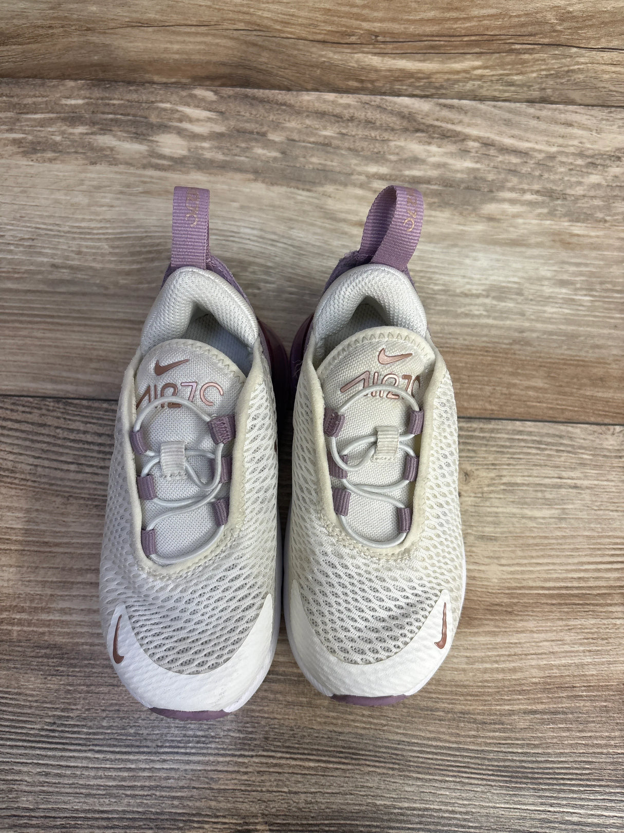 Nike Air Max 270 TD 'White Amethyst Wave' Sneakers sz 8c - Me n Mommy To Be