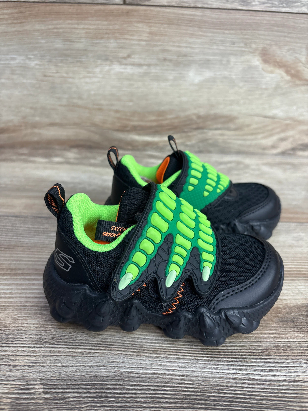 Skechers Skech-O-Saurus Lil Saurus Claw Brights Sneakers sz 6c