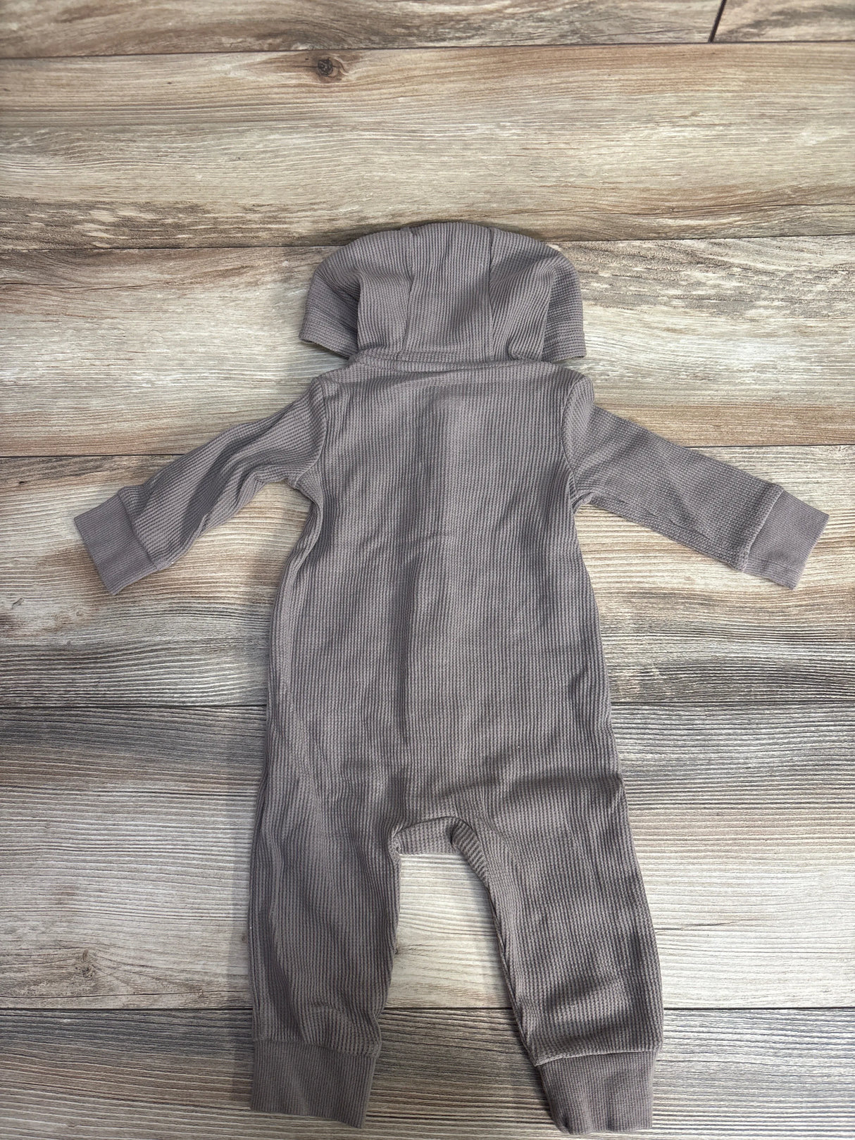 Carter's Waffle Knit Coverall Brown sz 6m