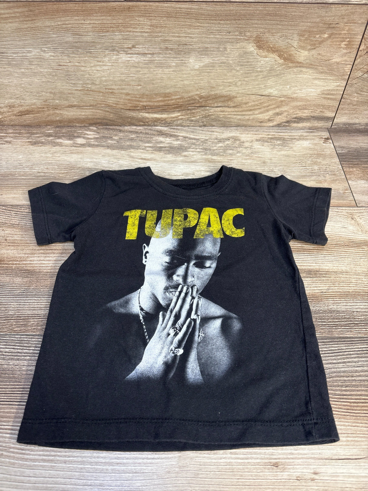 Tupac Graphic Shirt Black sz 3T
