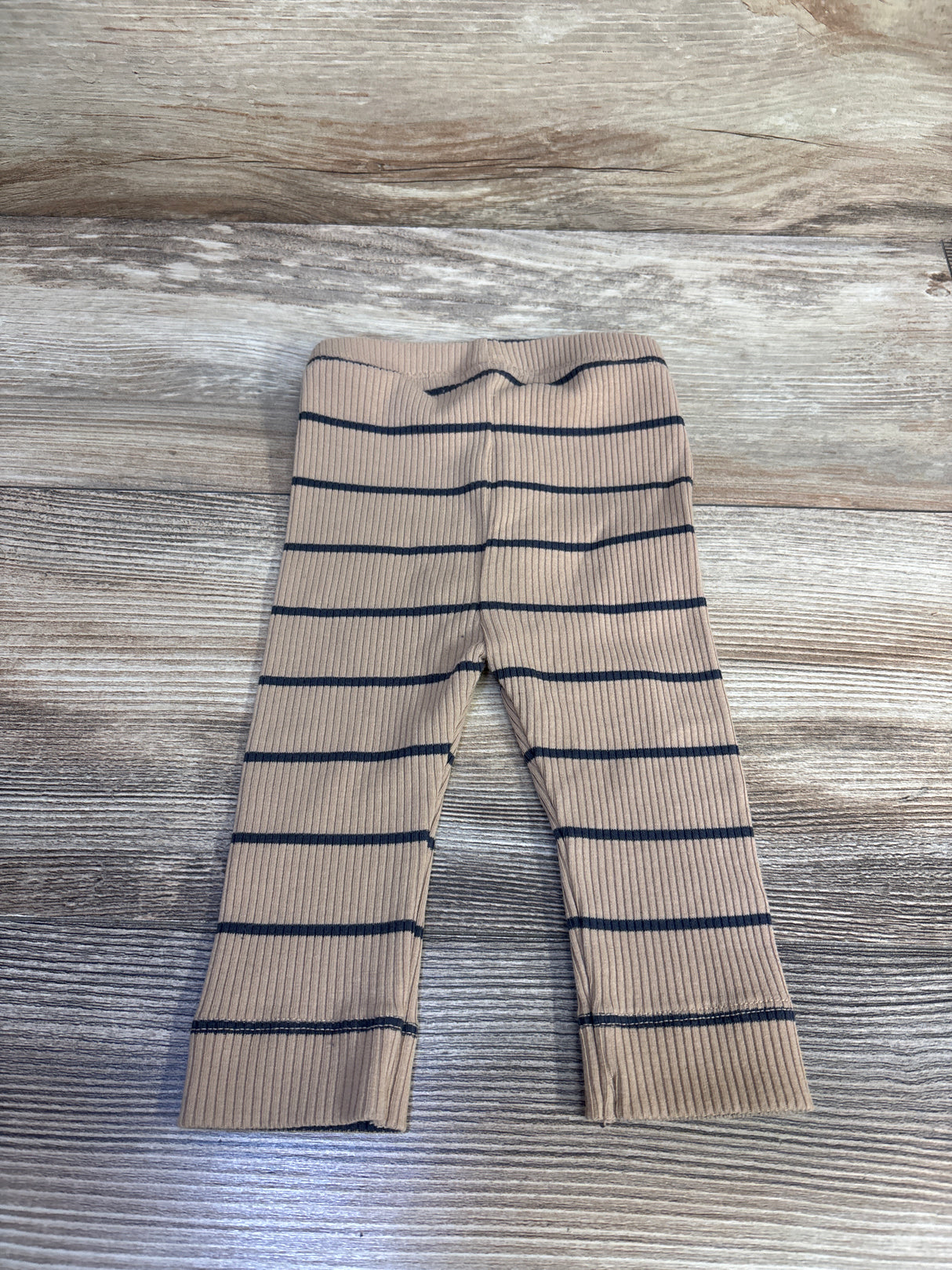 Old Navy Ribbed Striped Leggings Brown sz 3-6m