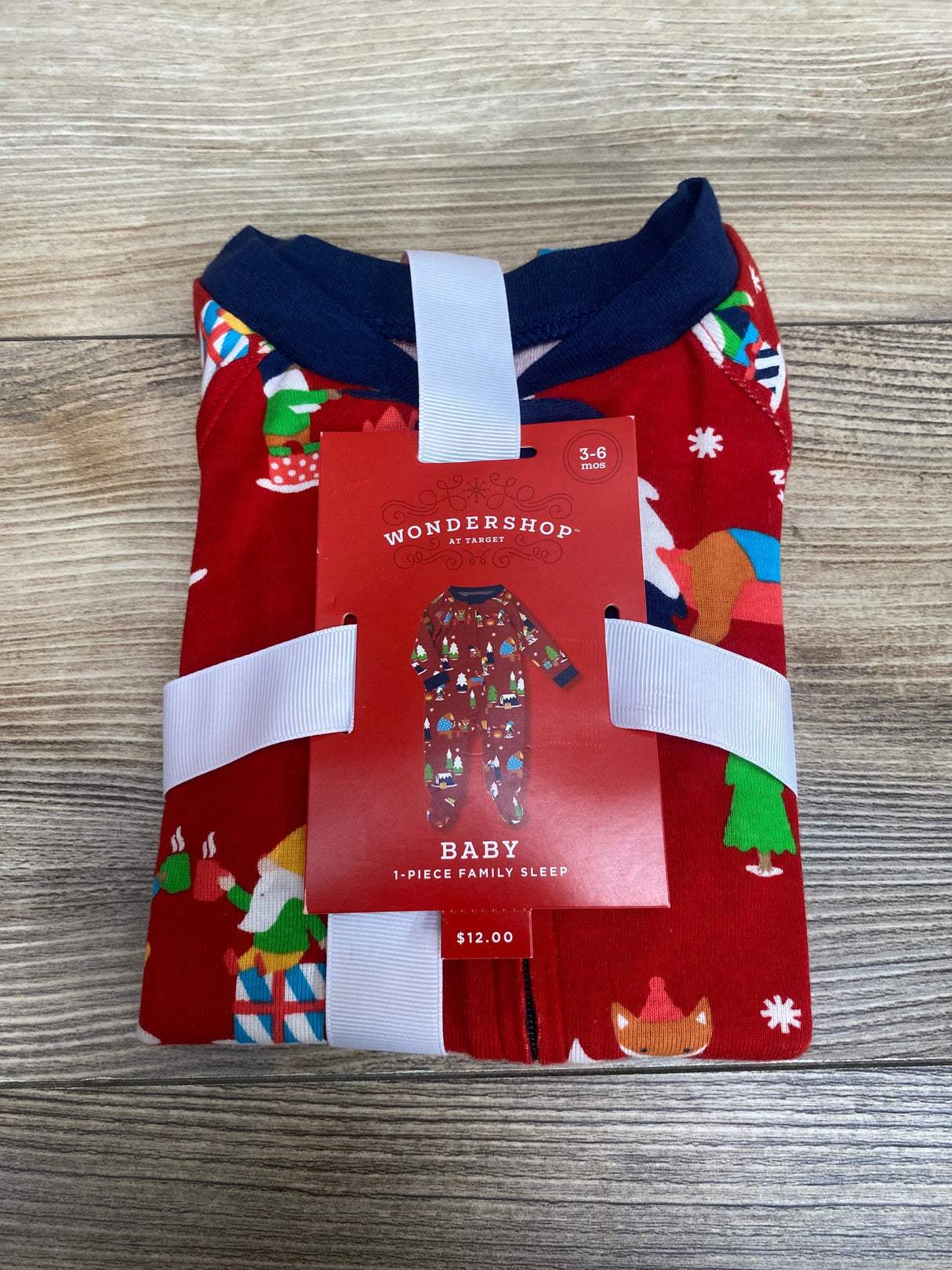 NEW Wondershop Gnomes Sleeper Red sz 3-6m - Me n Mommy To Be