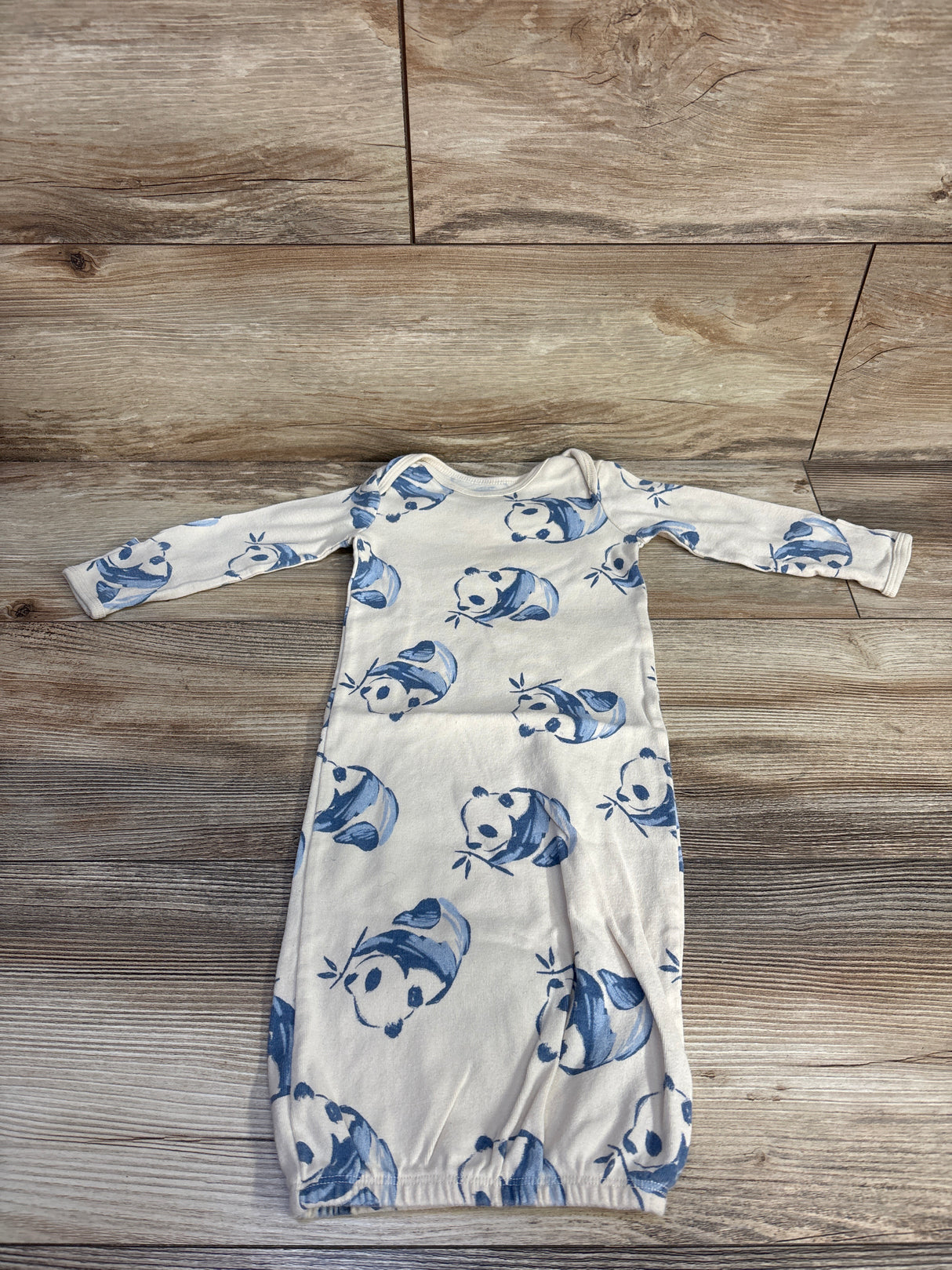 Carter's Panda Print Sleep Gown Beige sz 3m