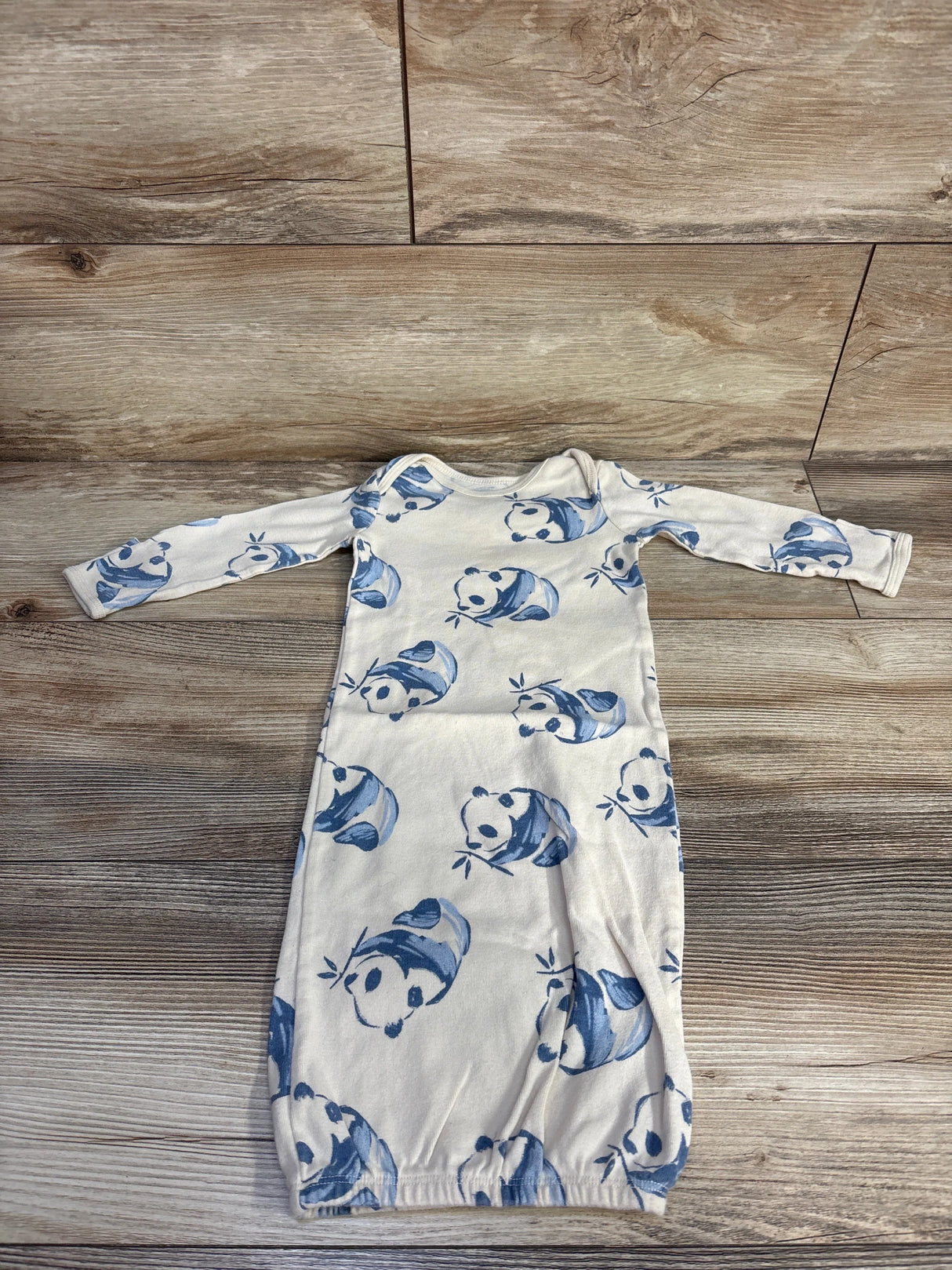 Carter's Panda Print Sleep Gown Beige sz 3m