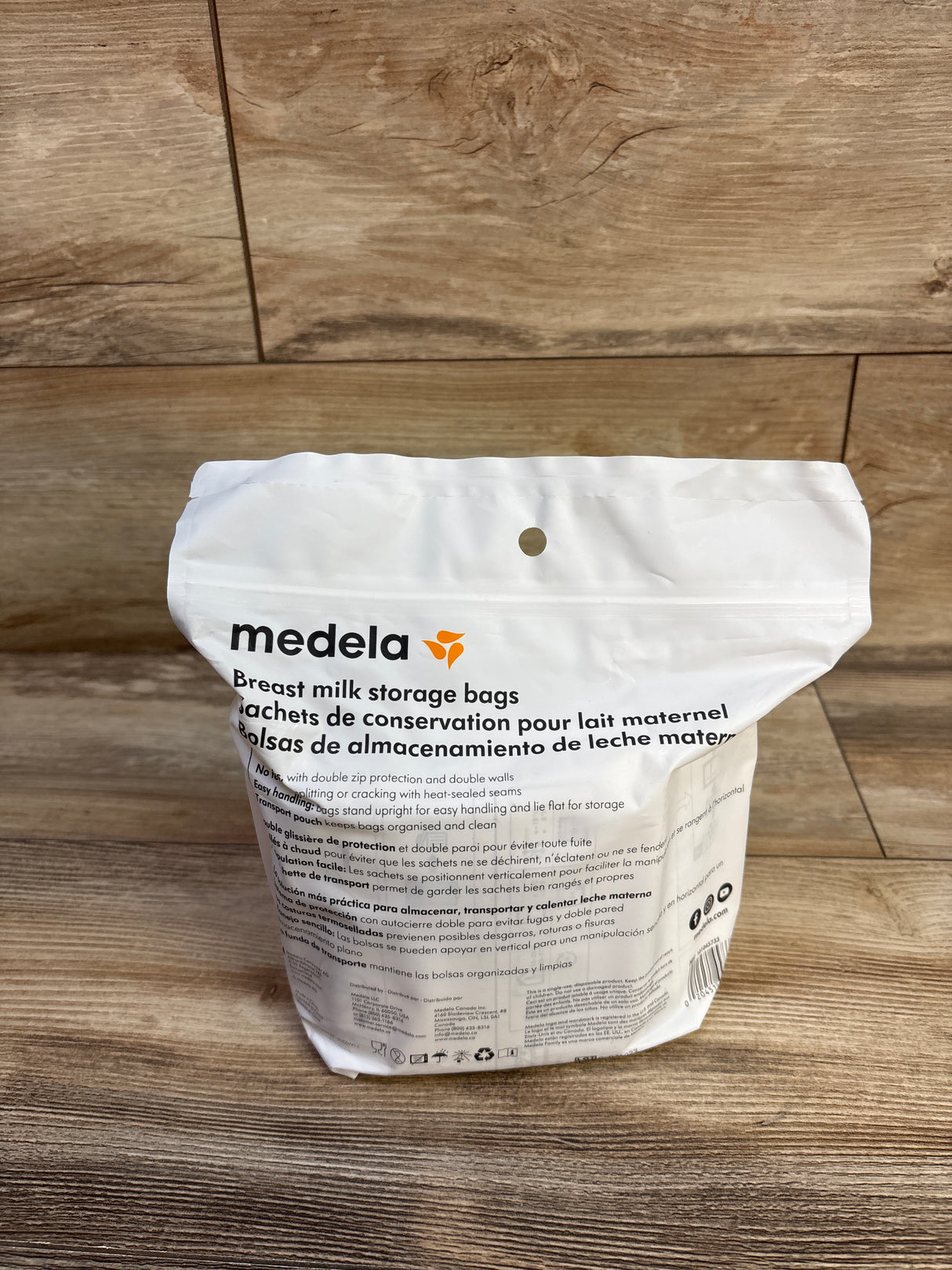 NEW Medela Breast Milk Storage Bags 100ct. 6oz
