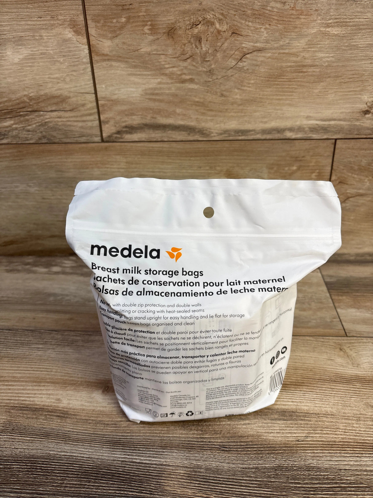 NEW Medela Breast Milk Storage Bags 100ct. 6oz
