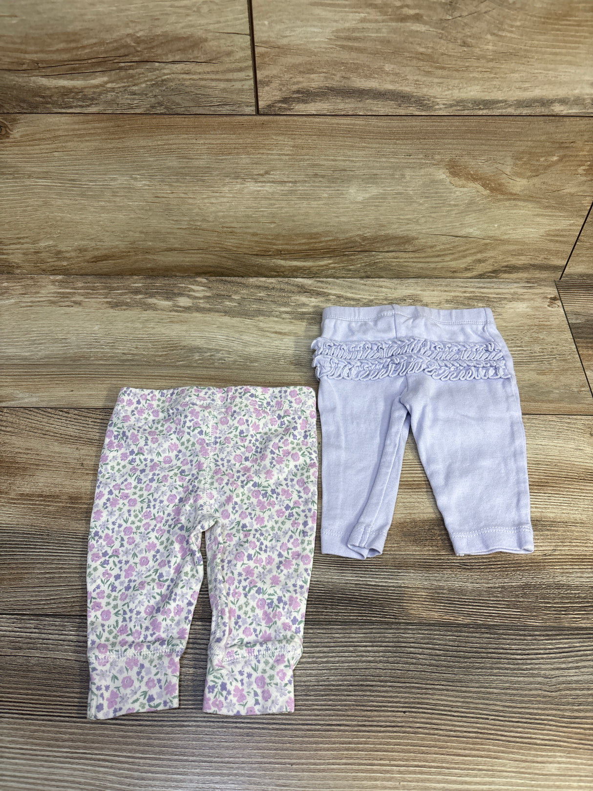 Carter's 2pk Pants Purple sz 3m