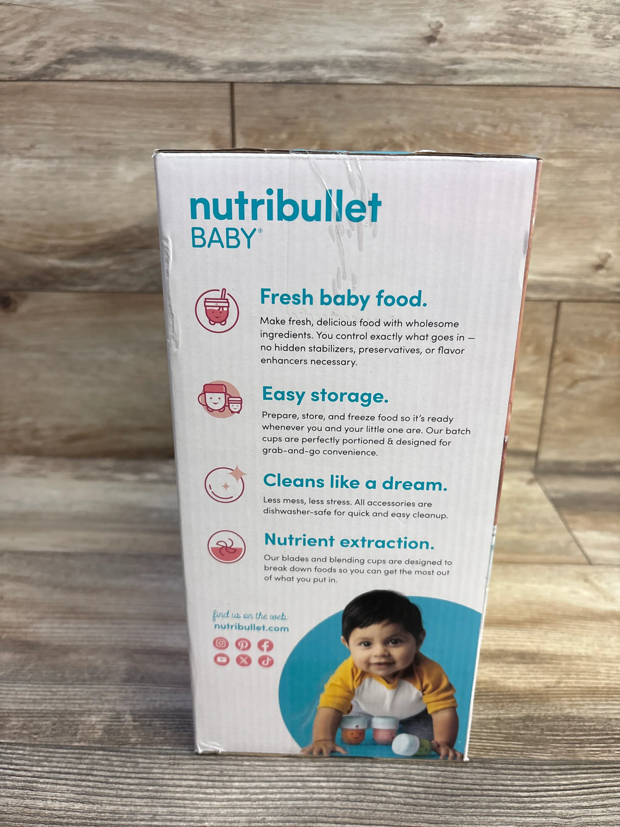 NEW Nutribullet Complete Baby Food-Making System