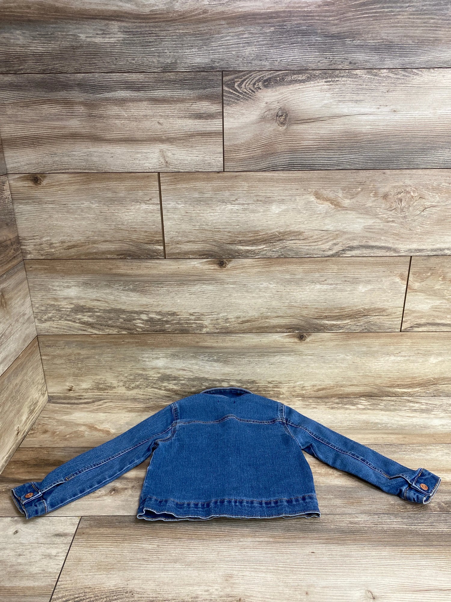 BCBG Denim Button Up Jacket Blue sz 5T