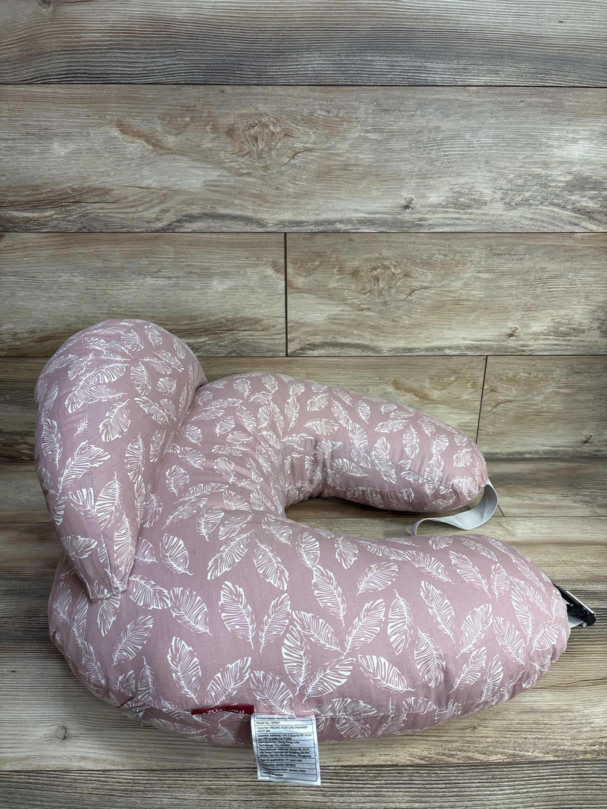 Momcozy Original Adjustable Nursing Pillow in Light Pink