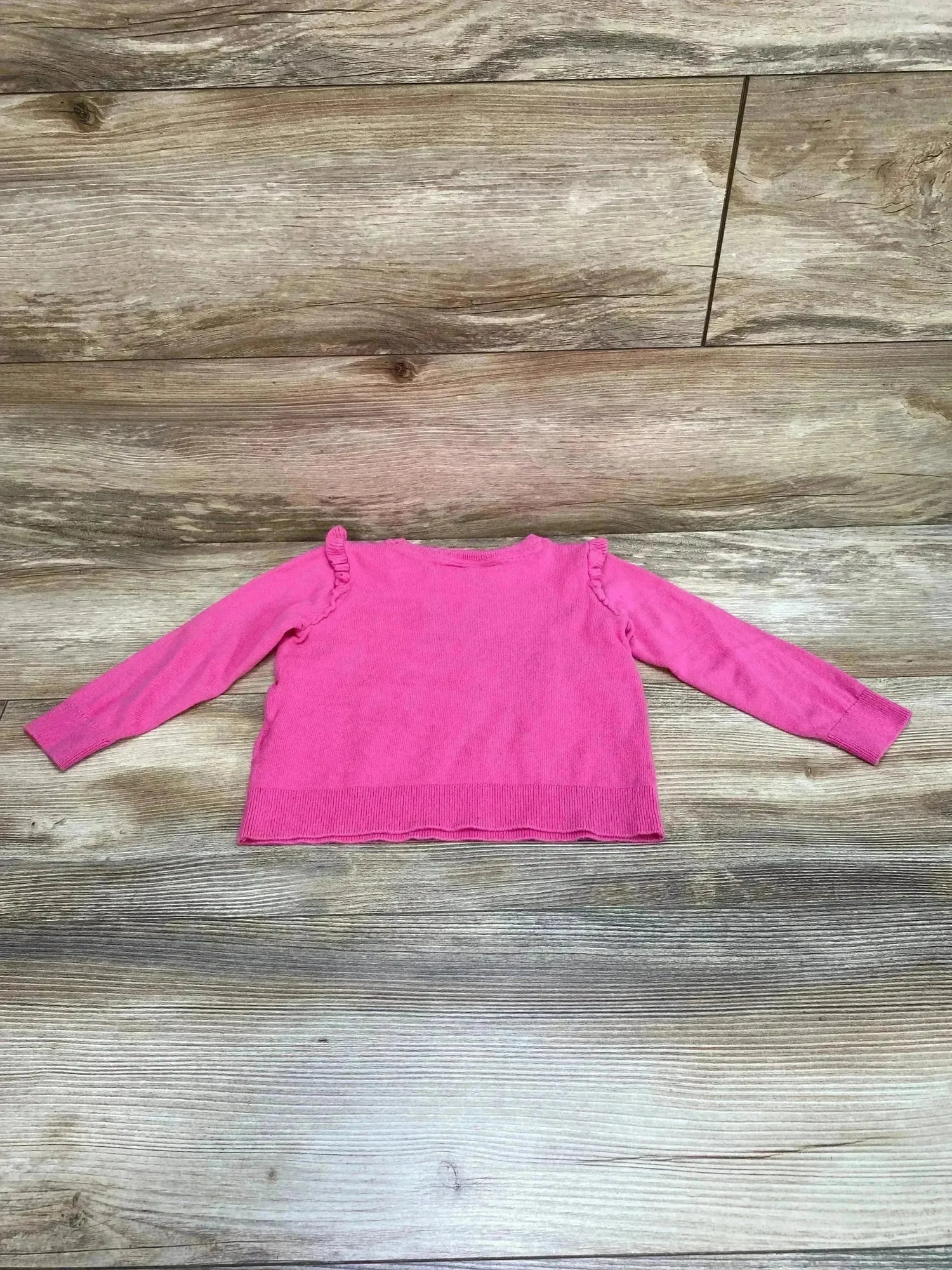 Baby Gap Disney Minnie Mouse Ruffle Sweater Pink sz 2T - Me n Mommy To Be