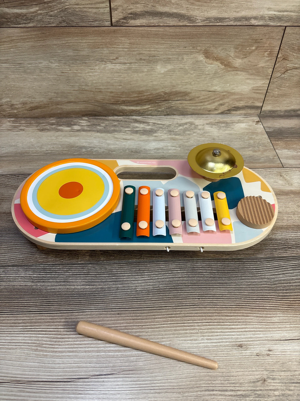 Manhattan Toy Beats to Go Wooden Musical Learning Toy