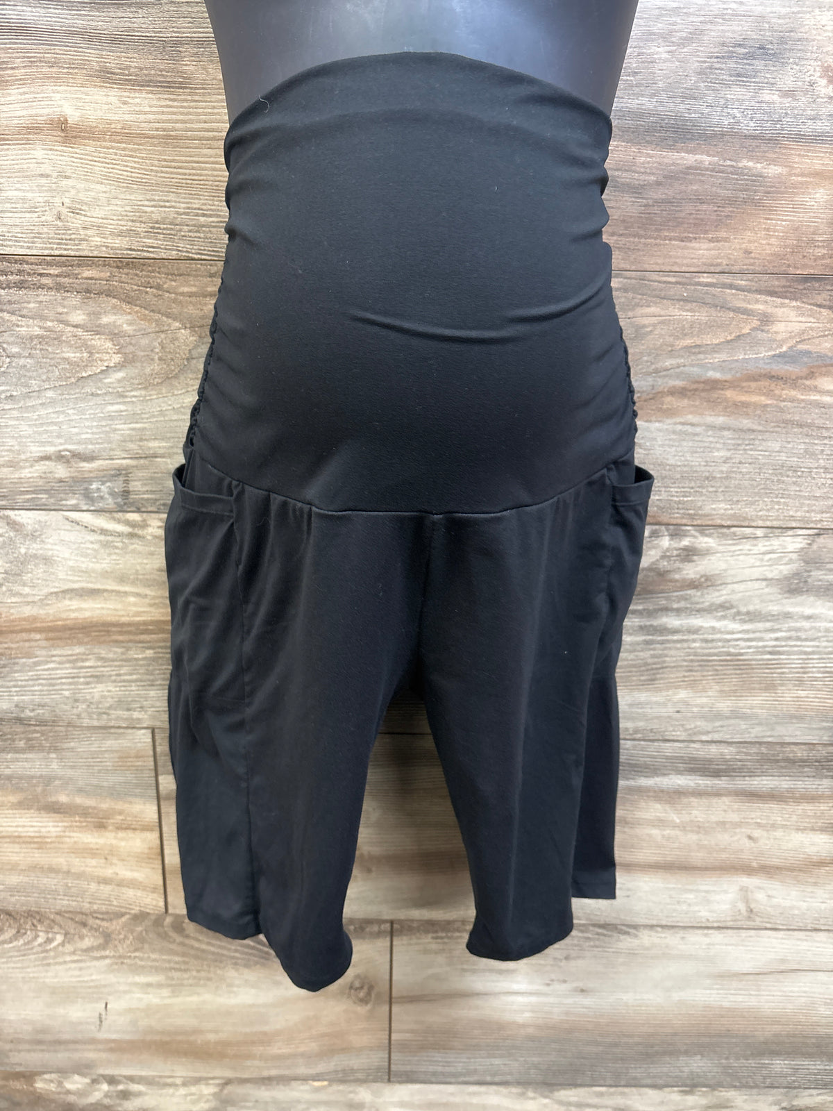 Maternity Biker Shorts Black sz XL
