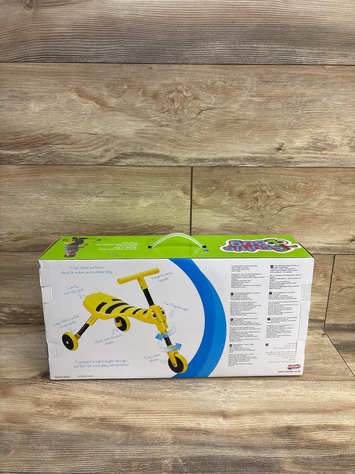 NEW Mookie Scuttle Bug Ride-On Red