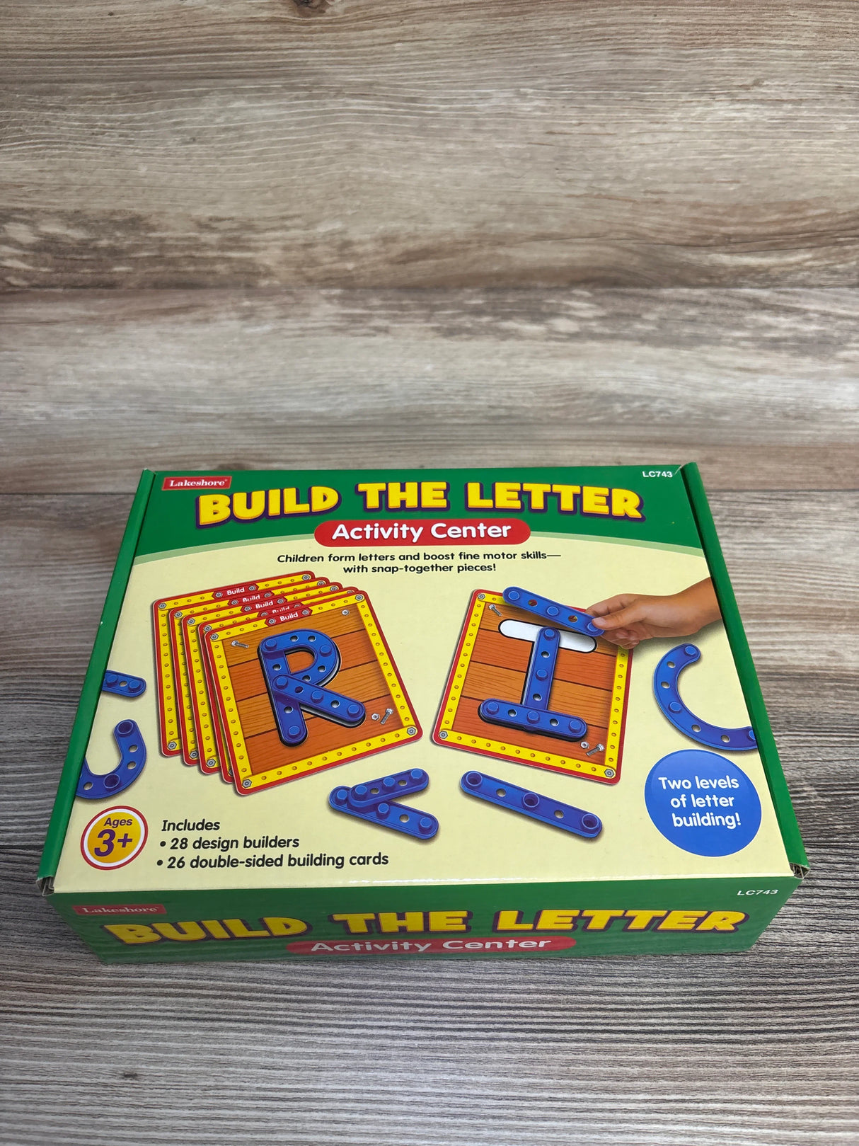 Lakeshore Build the Letter Activity Center