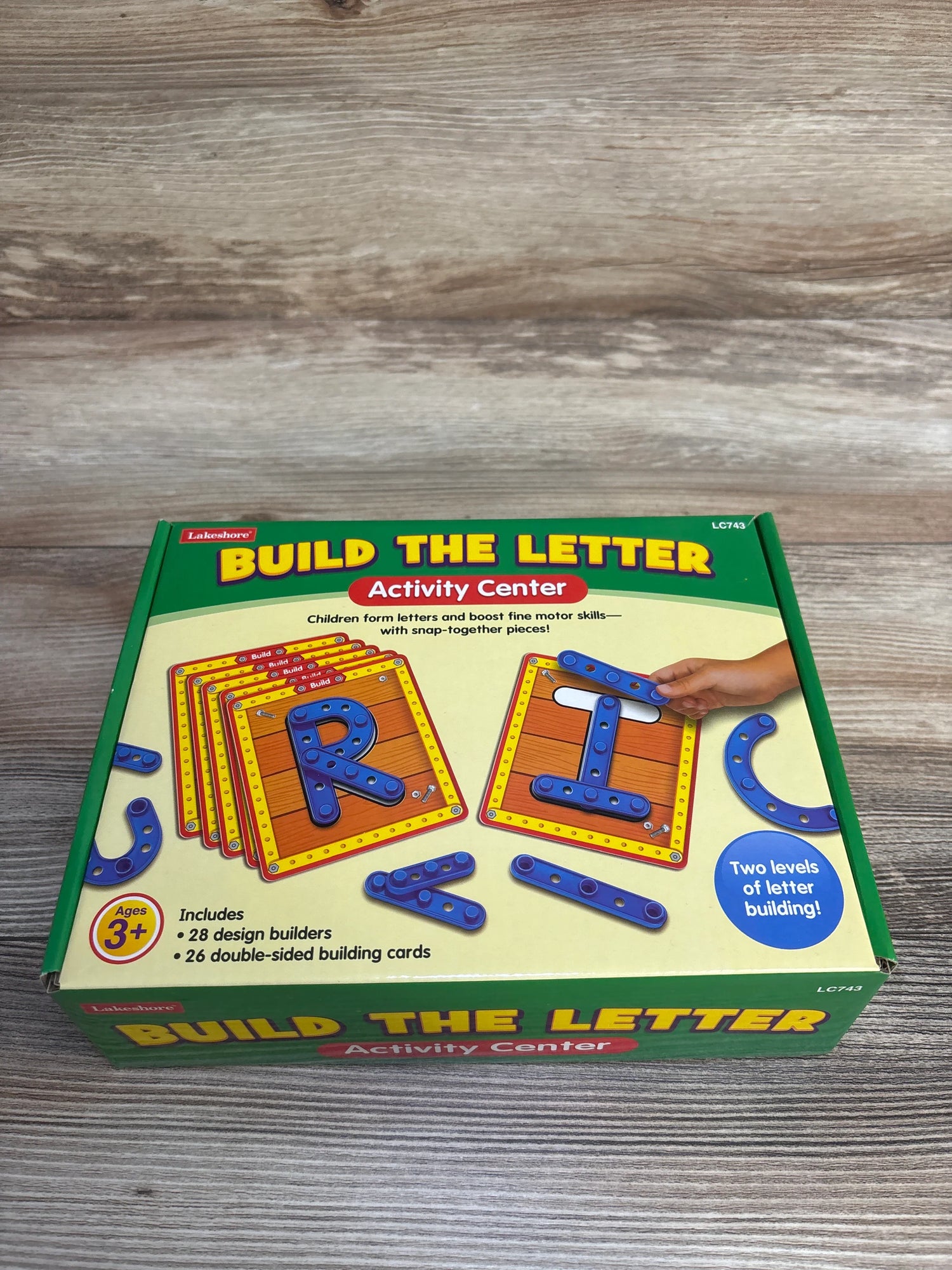 Lakeshore Build the Letter Activity Center