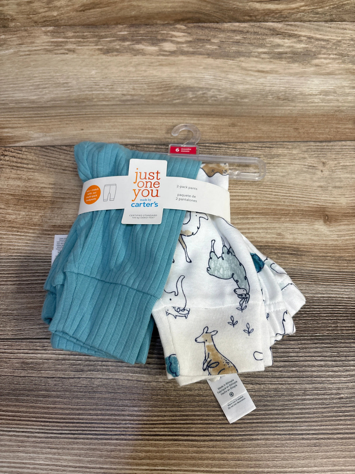 NEW Just One You Leggings 2pk Blue sz 6m