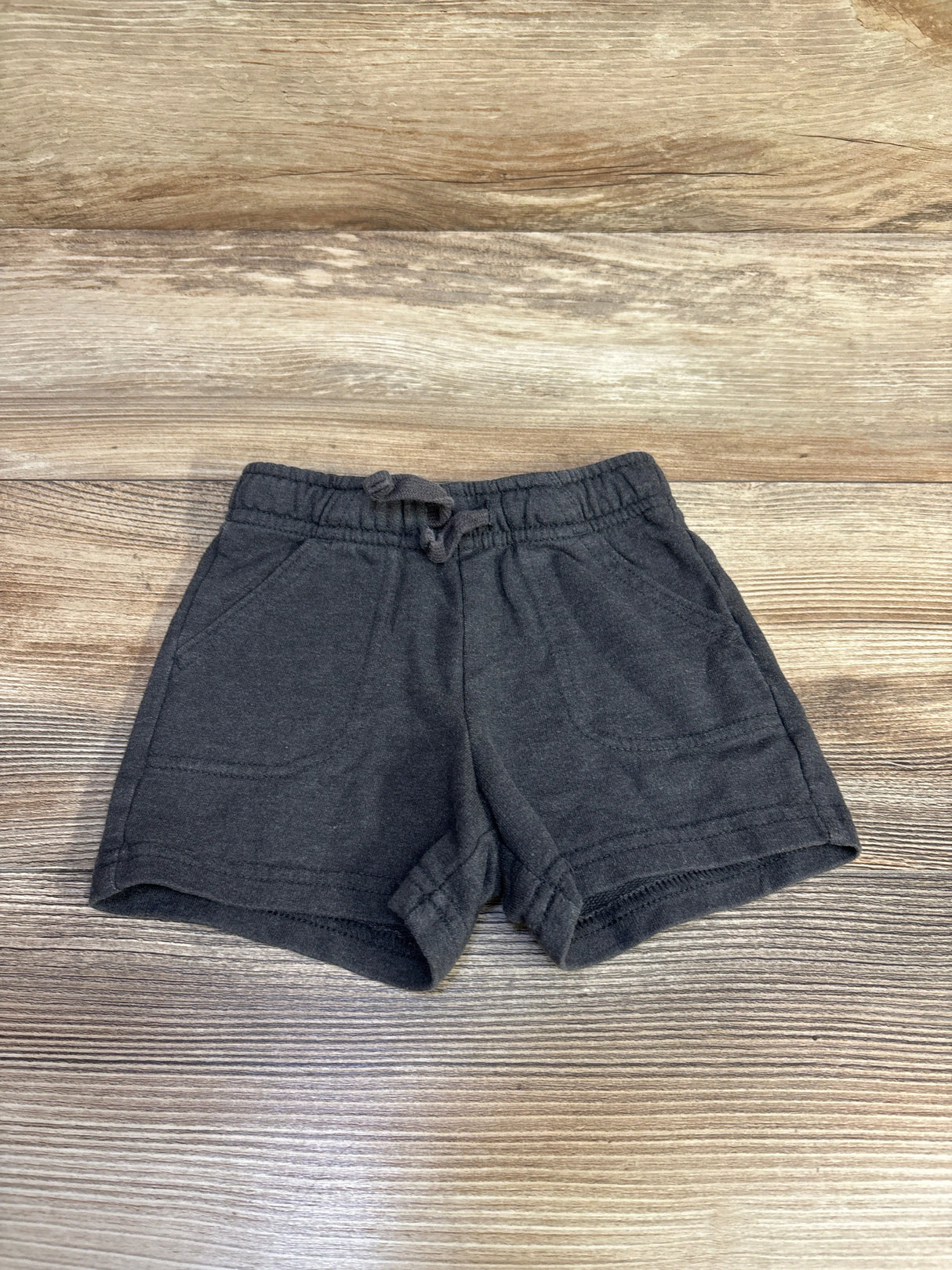 Cat & Jack Drawstring Shorts Grey sz 12m - Me n Mommy To Be
