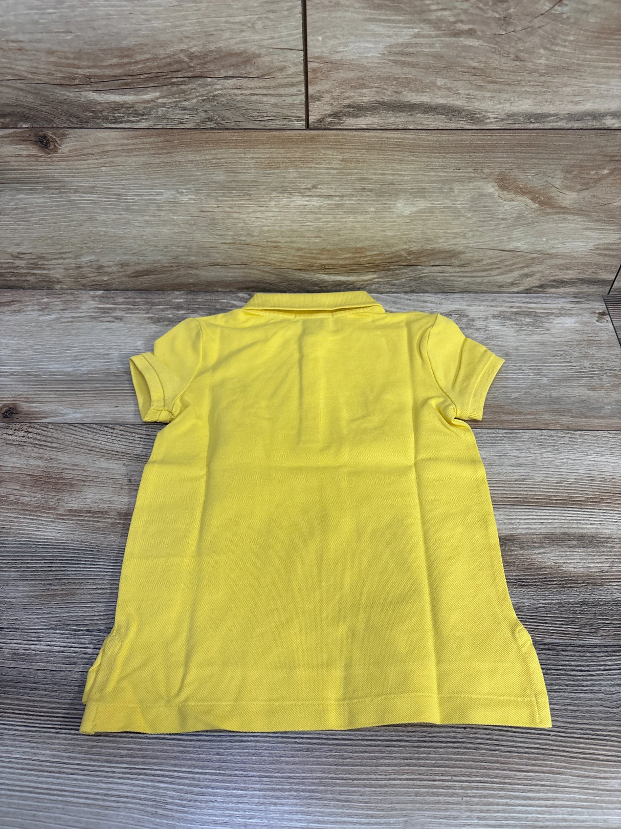 NEW Ralph Lauren The Iconic Cotton Mesh Polo Shirt in Yellowfin sz 4T