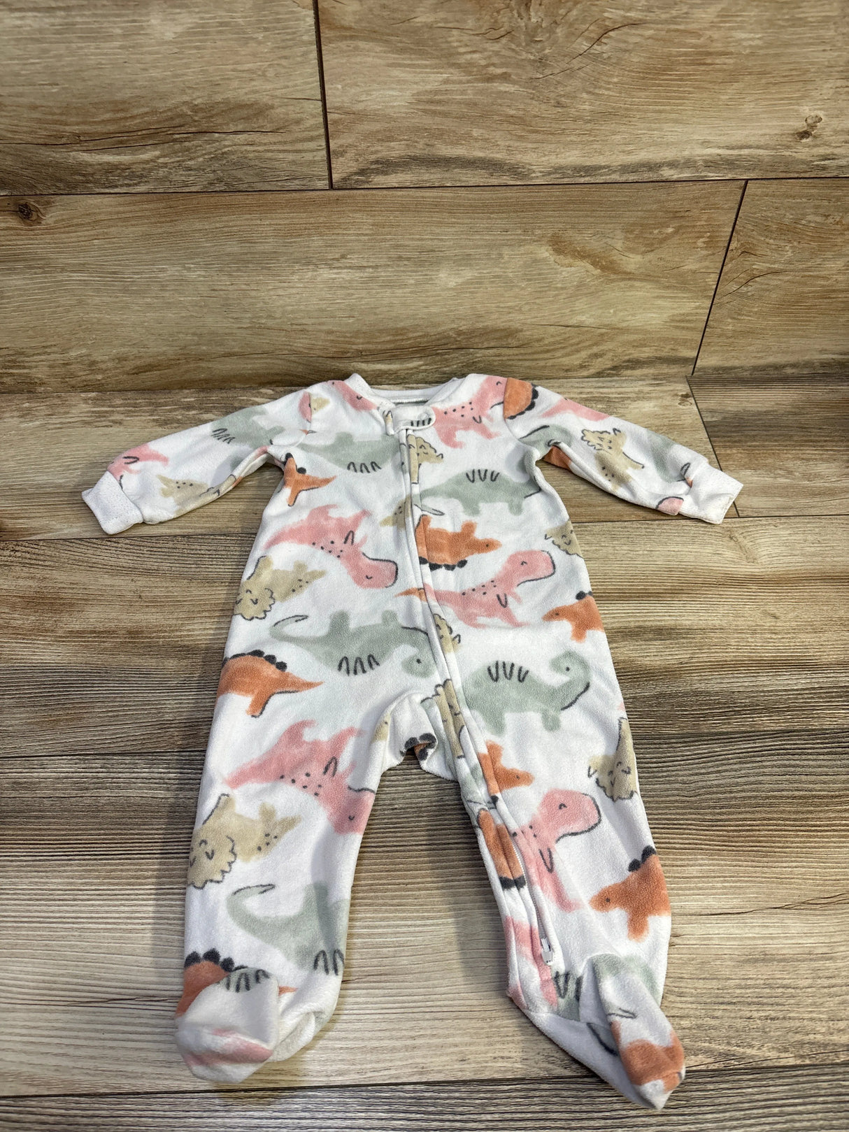 Carter's Blanket Sleeper White sz 6m