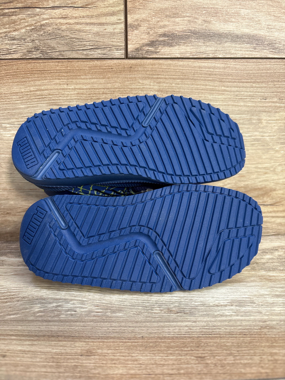 NWOT Puma Pacer Future Scribble Slip On Sneakers, Blue sz 10c