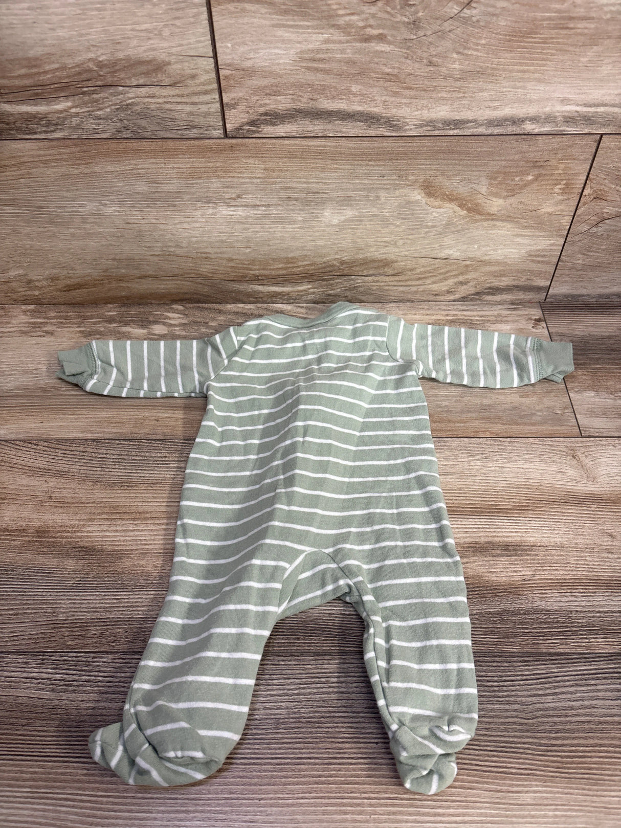 Carter's Striped Blanket Sleeper Sage sz 3m