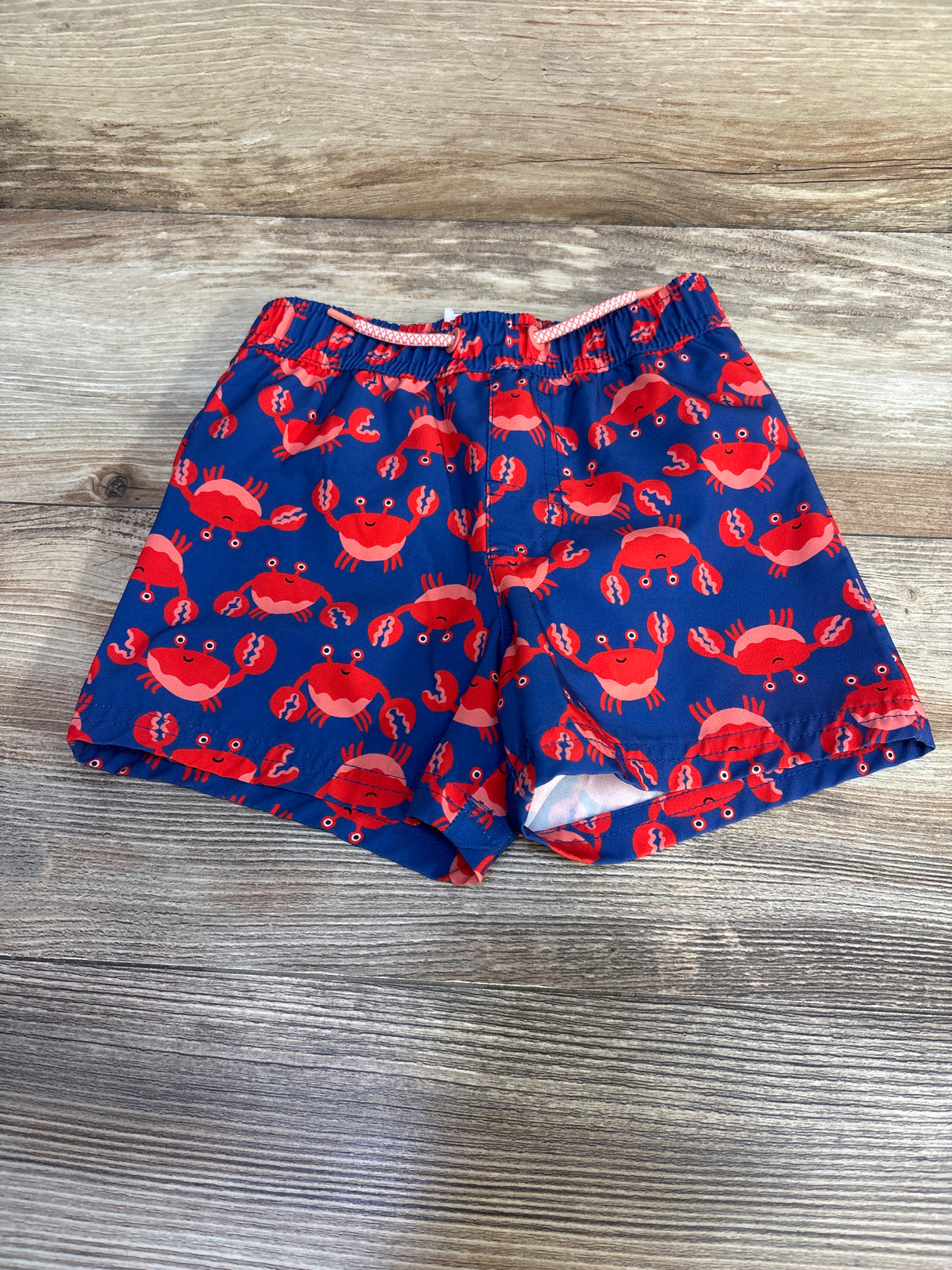 Wonder Nation Crab Swim Trunks Navy sz 18m