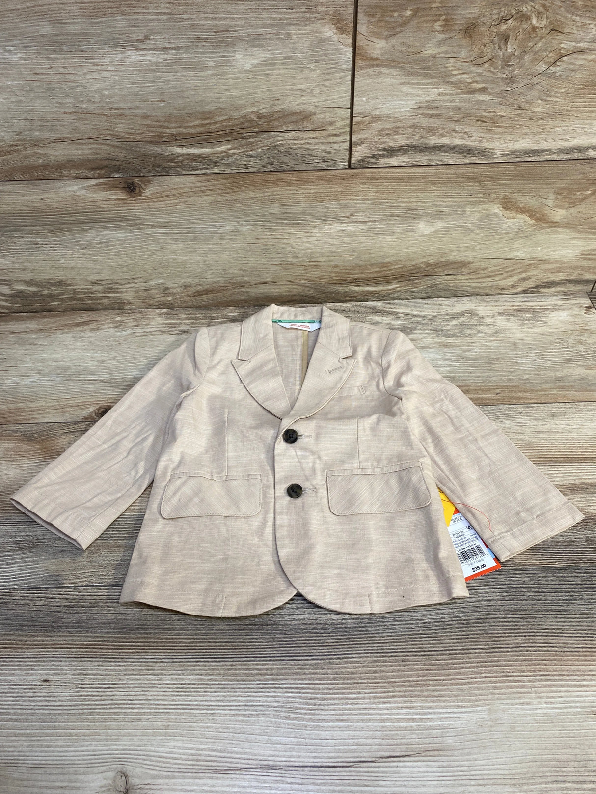 NEW Cat & Jack Blazer Jacket Tan sz 12m - Me n Mommy To Be