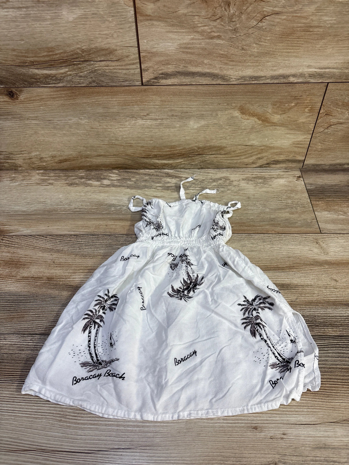 Boracay Beach Smocked Dress sz 9-12m