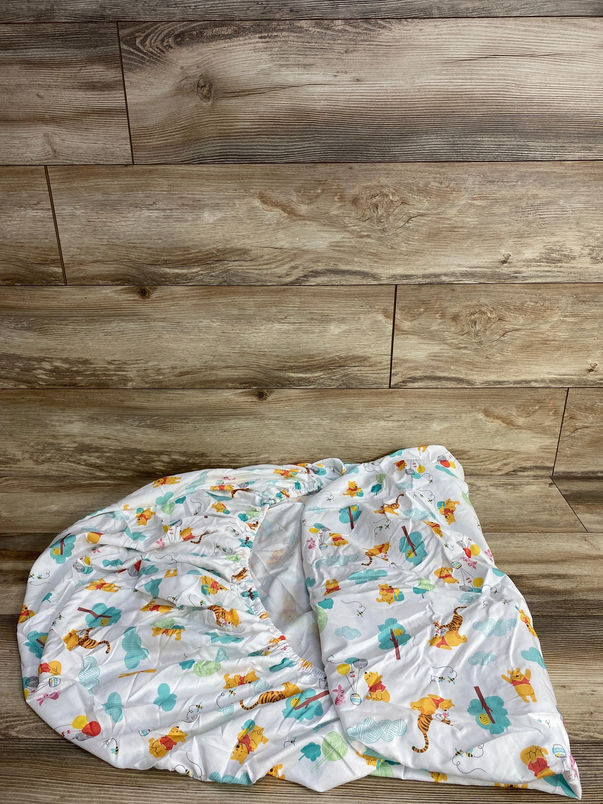Disney Winnie the Pooh Collection Fitted Crib Sheet