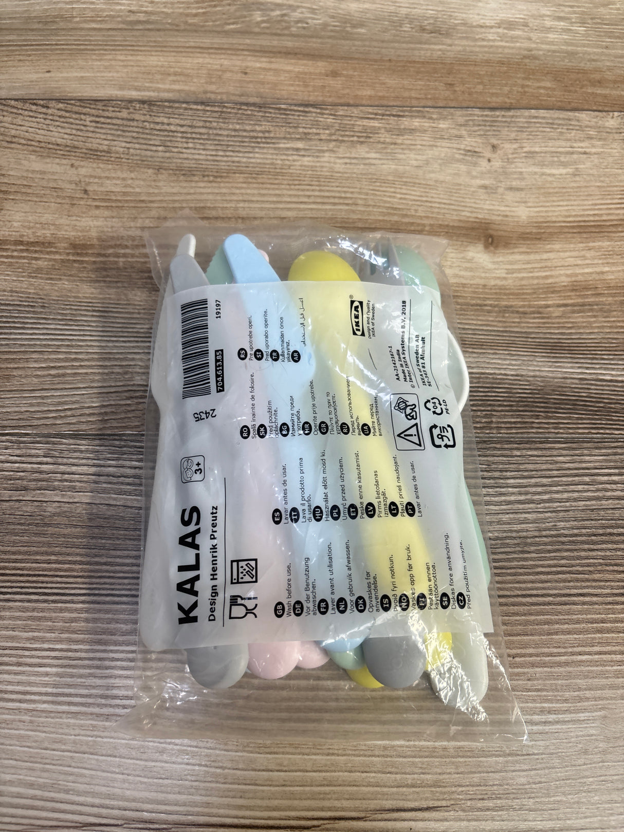 NEW IKEA KALAS 18pc Toddler Cutlery Set