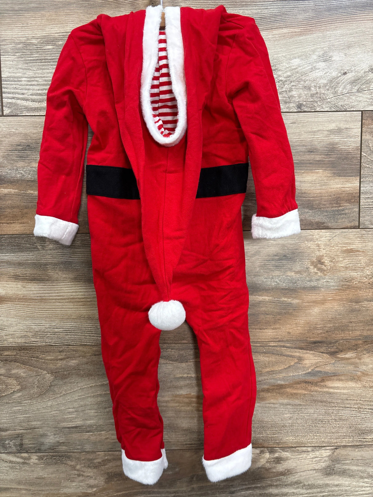 Cat & Hat Santa Coverall Red sz 18m
