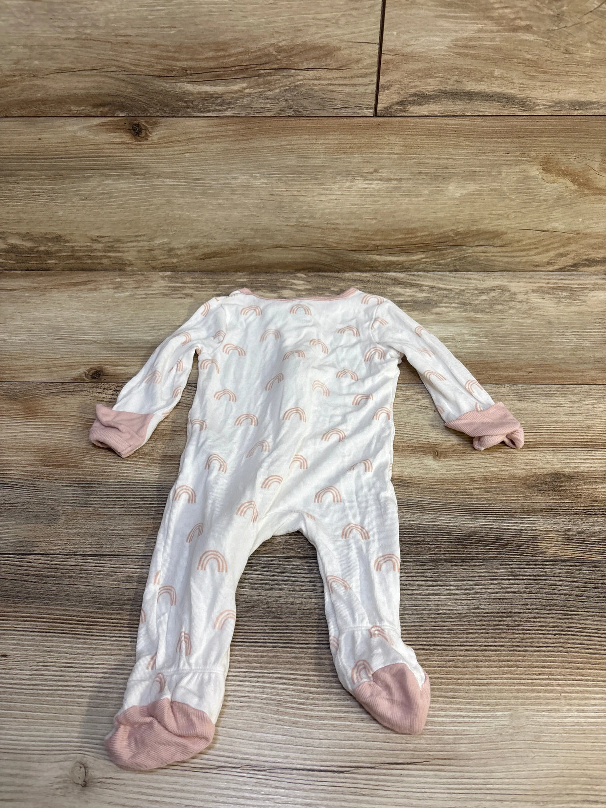 Cloud Island Soft Modal Sleeper White sz 0-3m