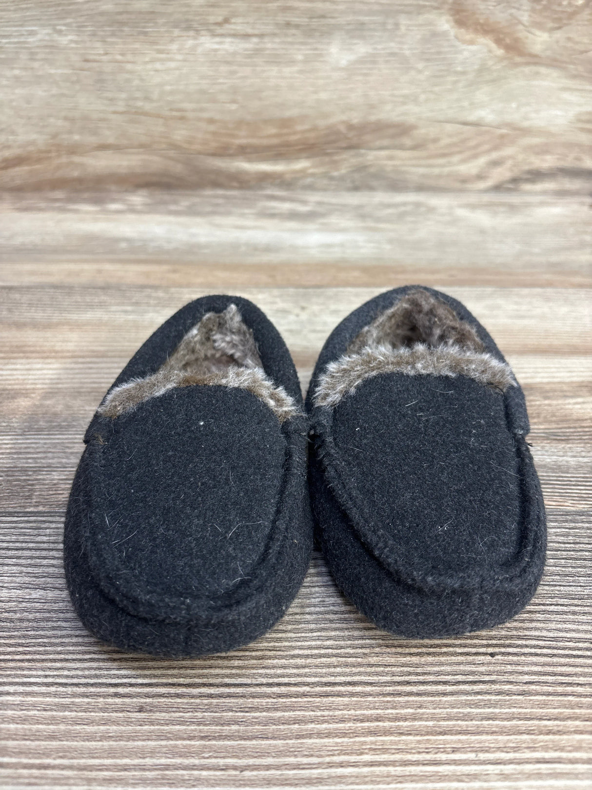 Faux Fur Lined Slippers Grey sz 5/6c