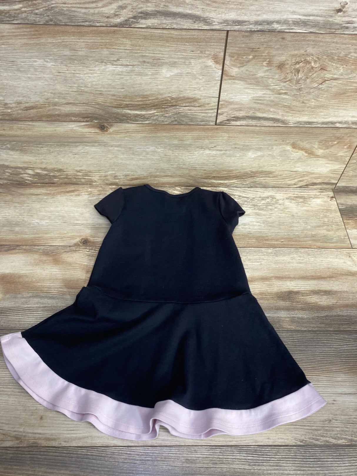 Gymboree Textured Shirt Dress Black sz 4T