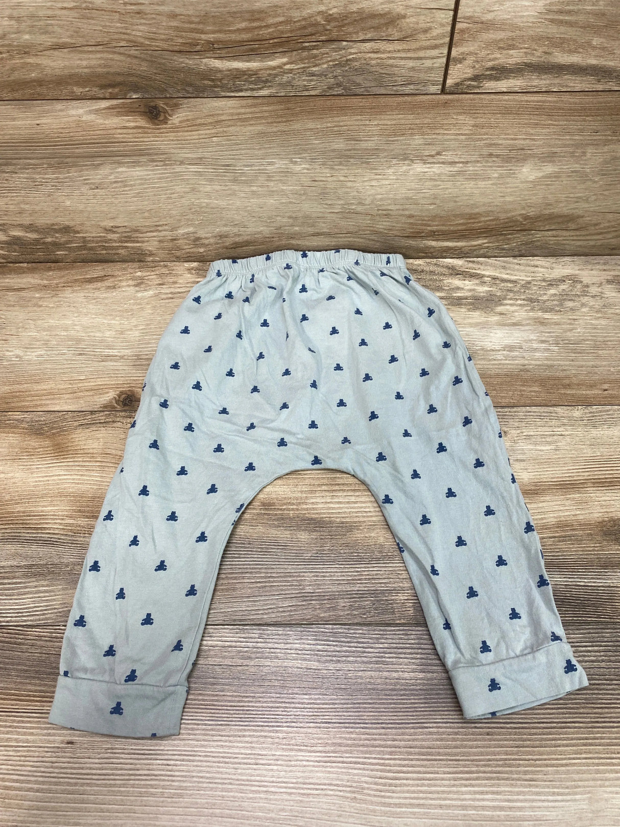 Baby Gap Bear Print Harem Pants Blue sz 18-24m - Me n Mommy To Be
