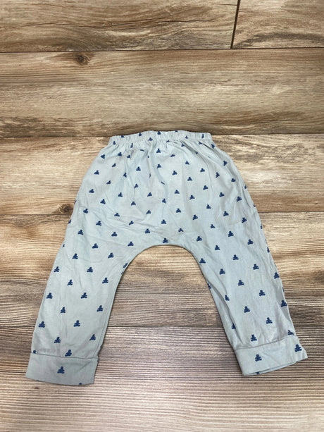 Baby Gap Bear Print Harem Pants Blue sz 18-24m - Me n Mommy To Be