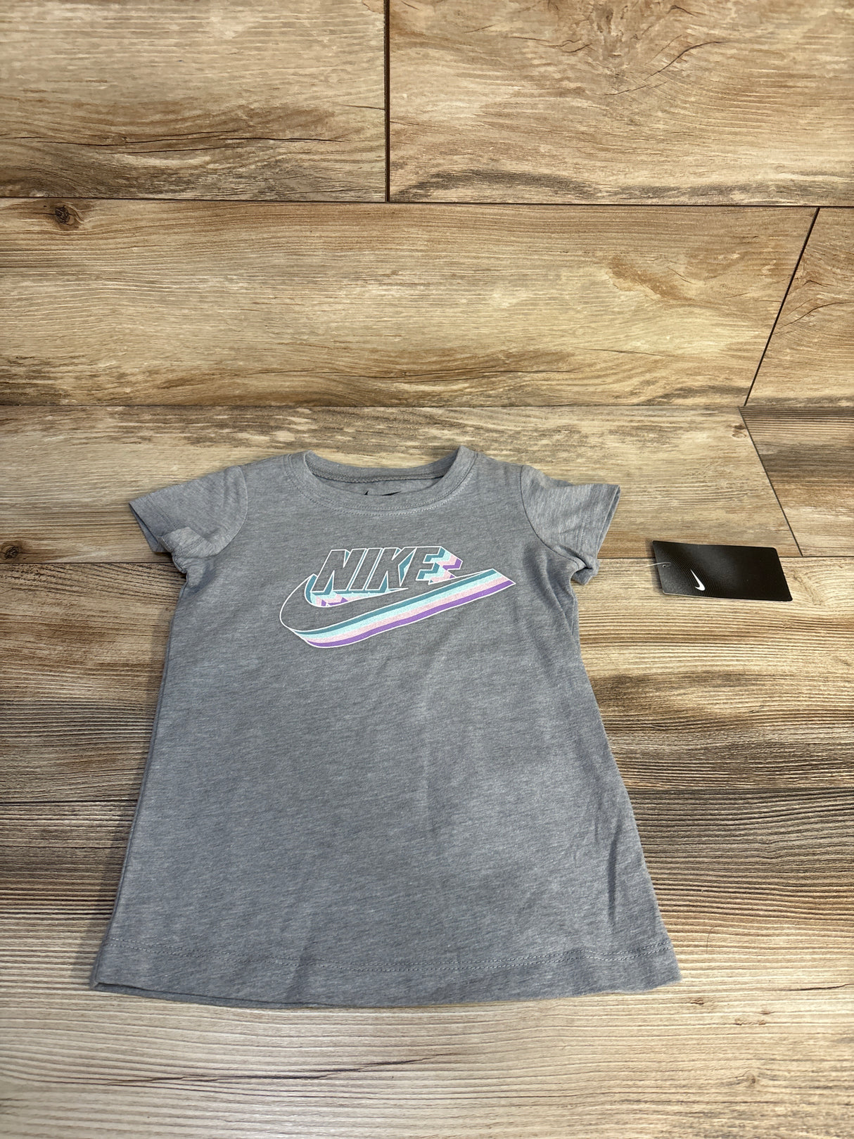 NEW Nike Short Sleeve Shirt in Grey Heather sz 4T