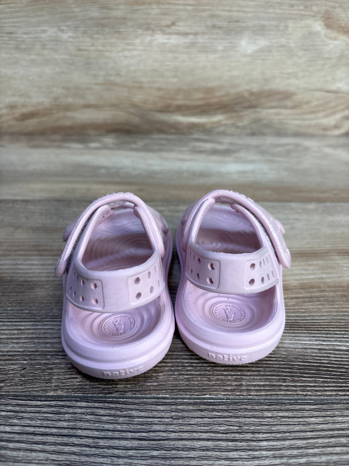 Native Chase Bio-Bling Sandals Pink sz 4c
