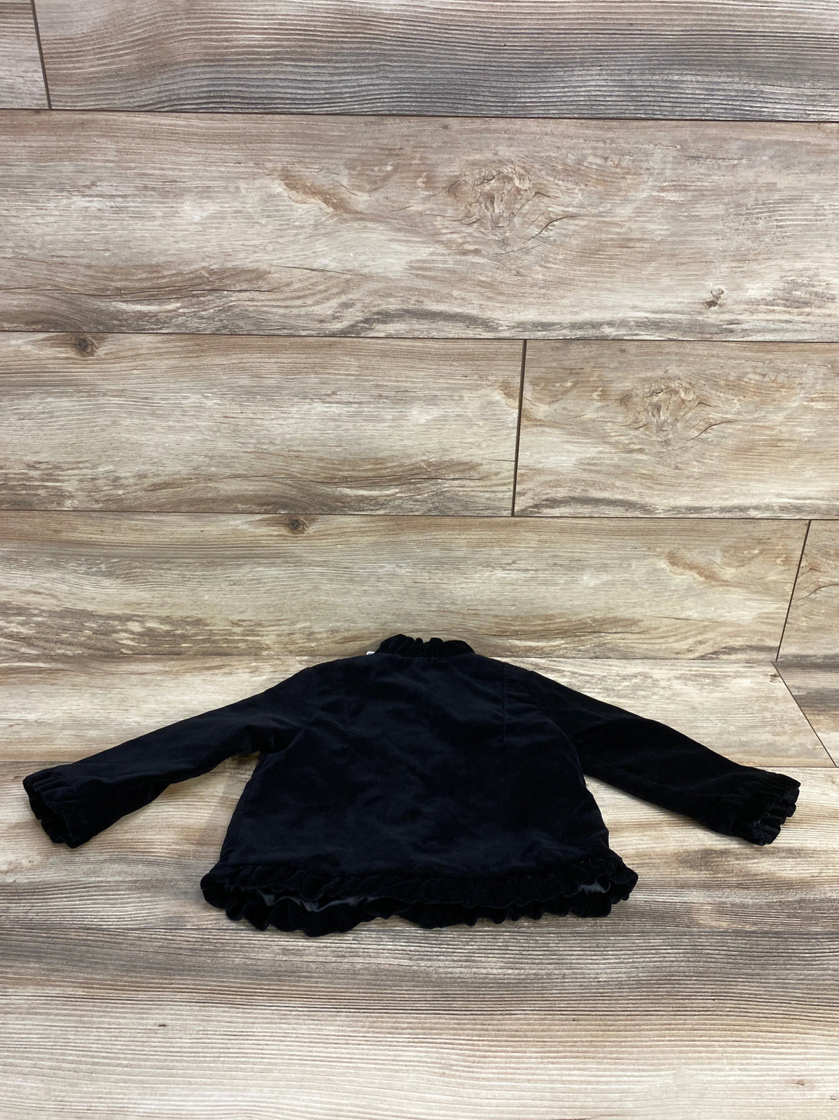 NEW Koala Kids Velvet Button Up Coat Black sz 24m