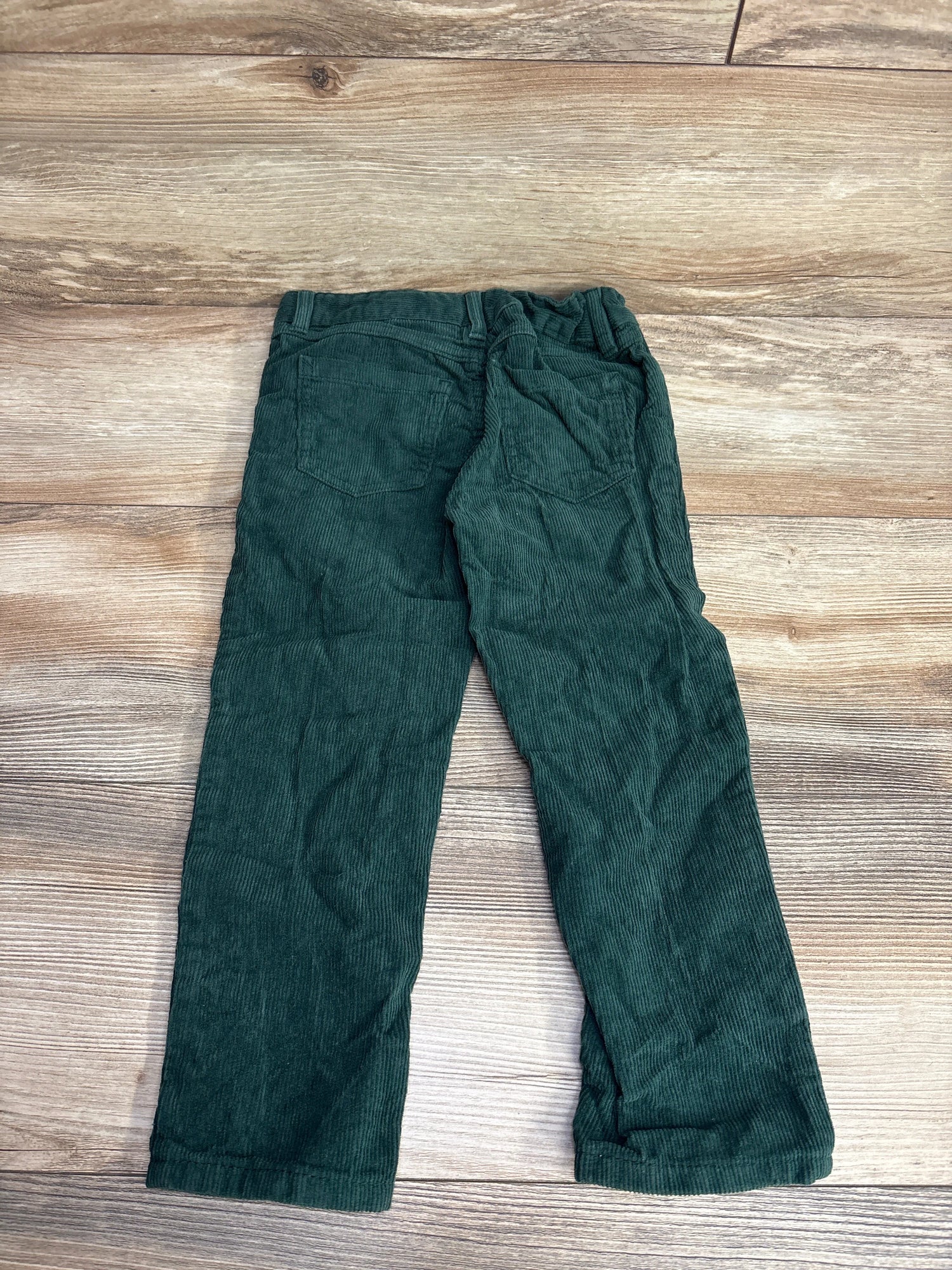 H&M Slim Fit Corduroy Pants Green sz 4T