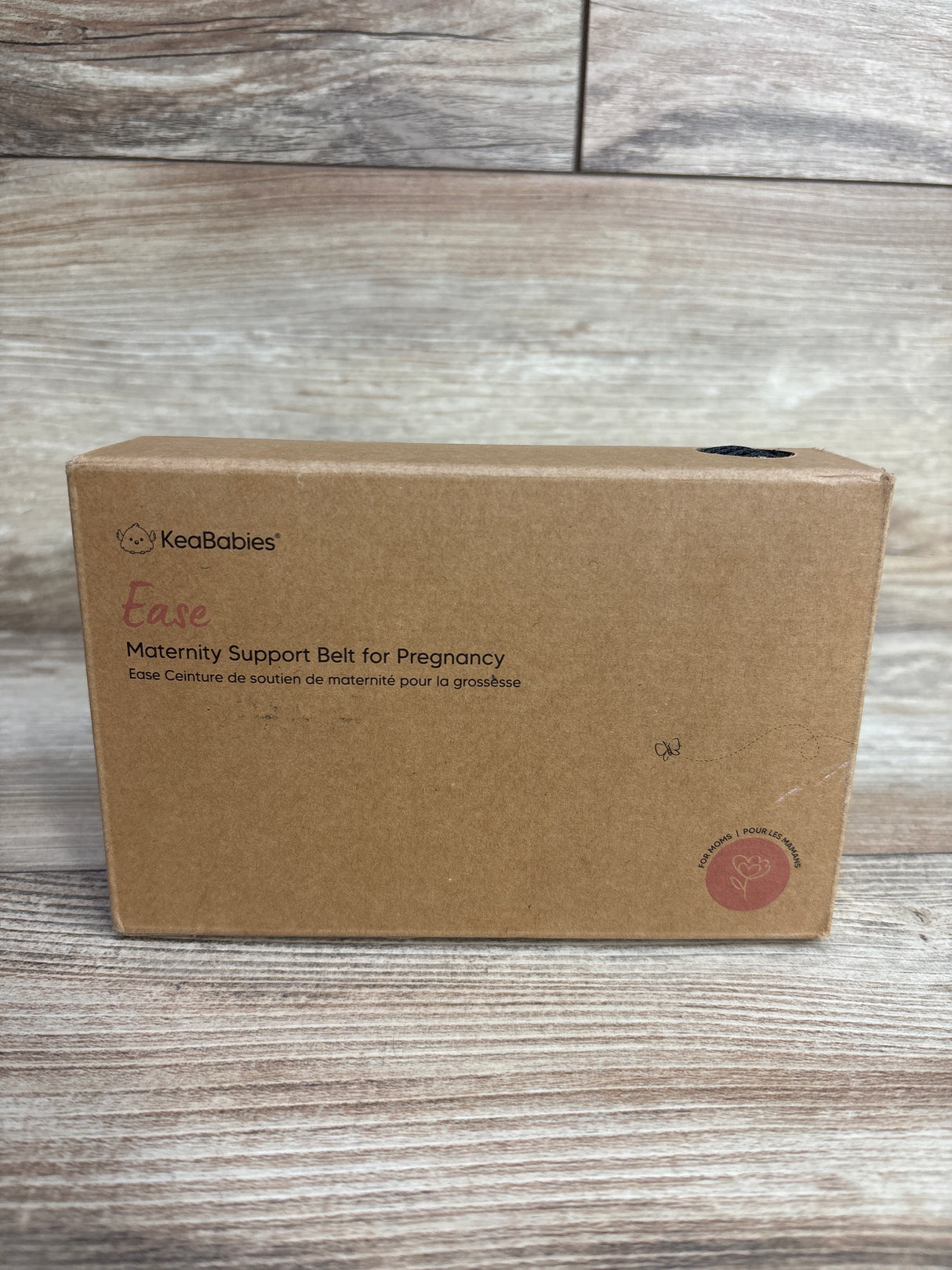 NEW KeaBabies Ease Maternity Support Belt Black sz Medium/Large