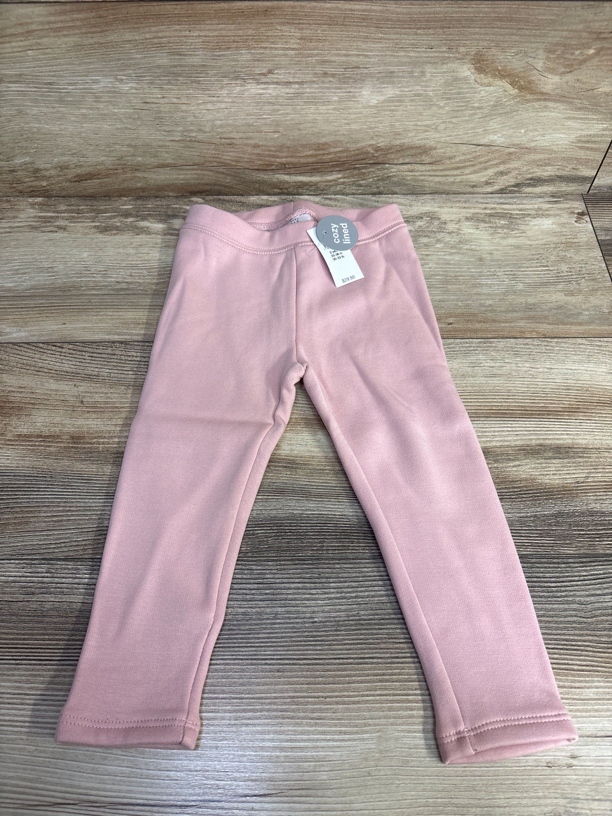 NEW Baby Gap Cozy Lined Leggings Pink sz 2T