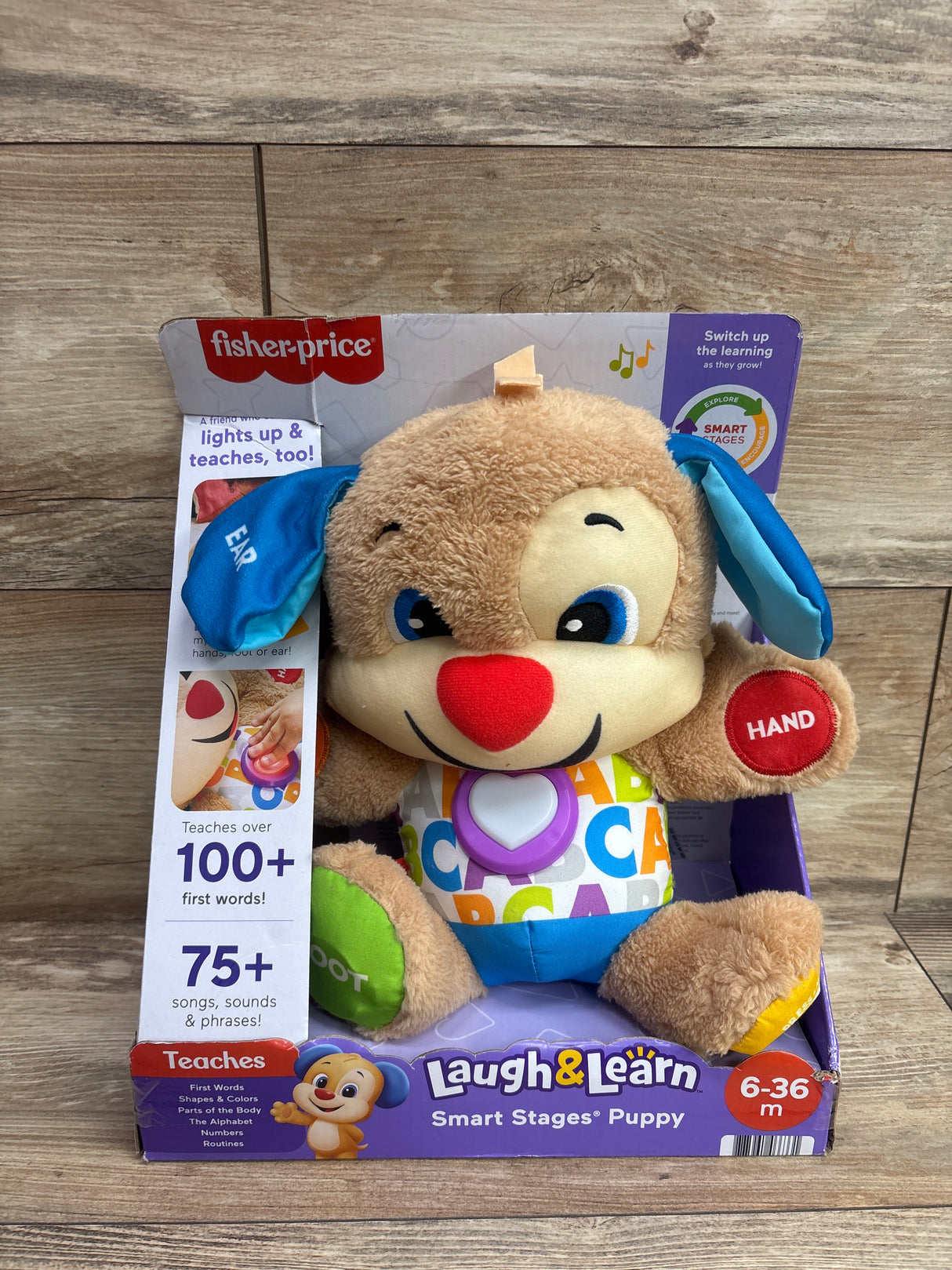 NEW Fisher Price Laugh & Learn Smart Stages Puppy