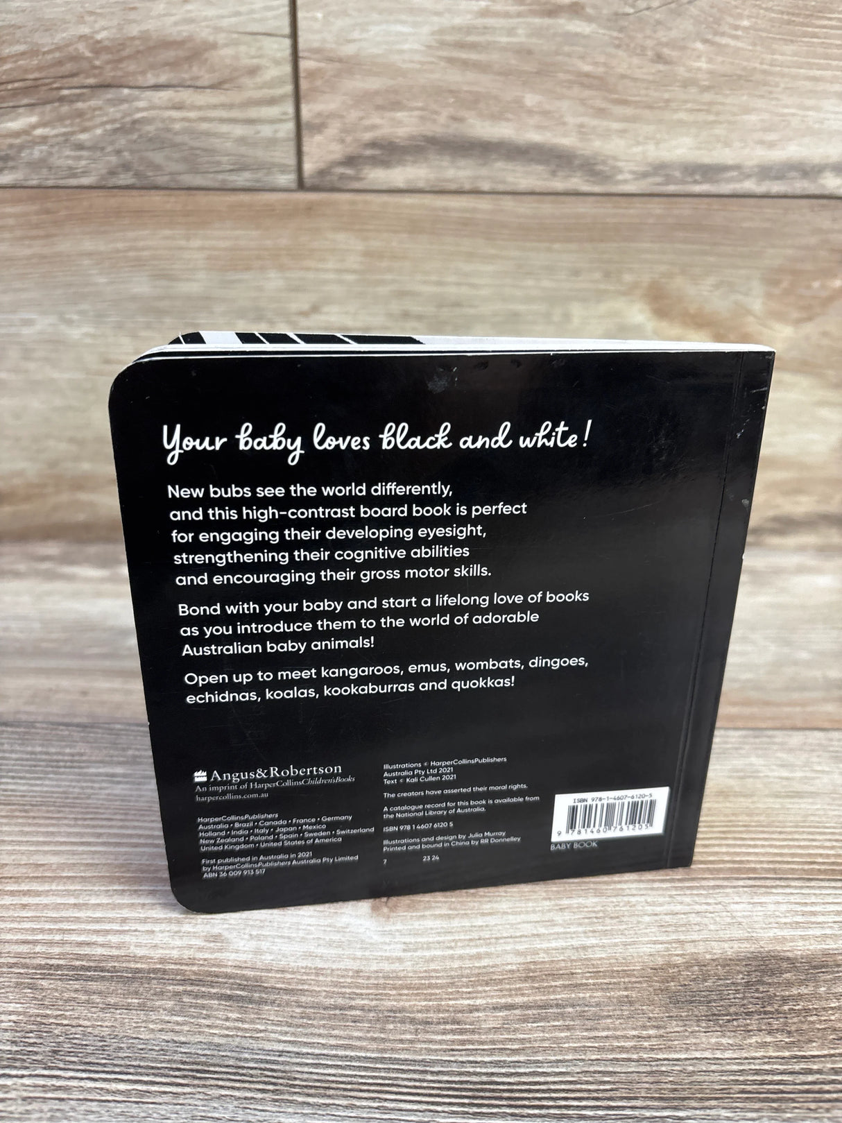 Aussie Baby Animals High Contrast Board Book