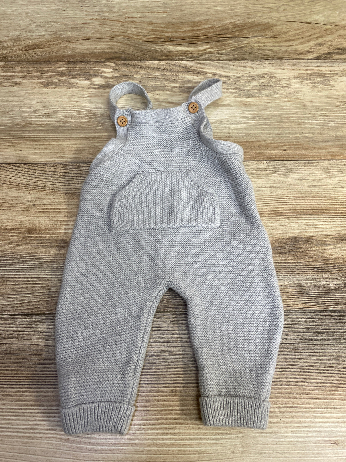 Little Planet Knit Overalls Grey sz 3m