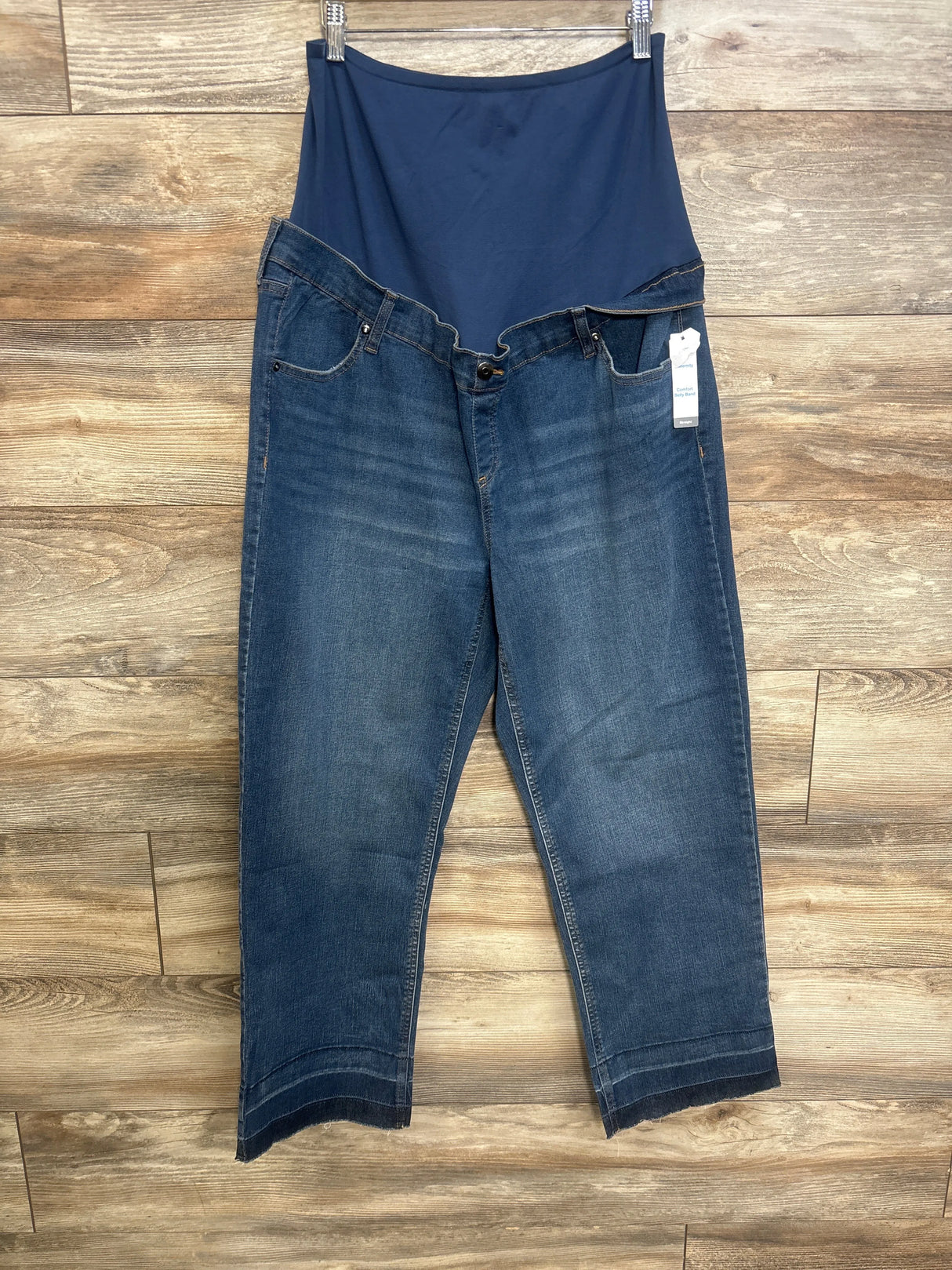 NEW Time and Tru Women's Maternity Straight Leg Jeans sz XL